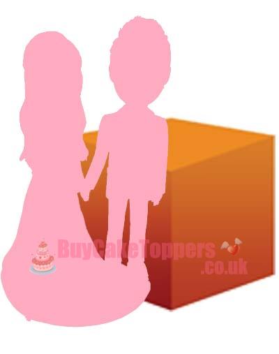 2 person custom figure with LARGE object 