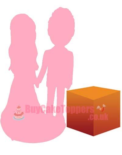 2 person custom figure with MEDIUM object 