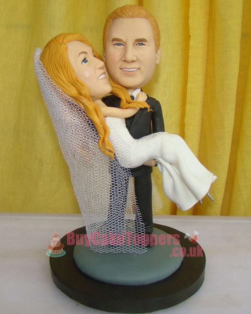 Carry me wedding cake topper 