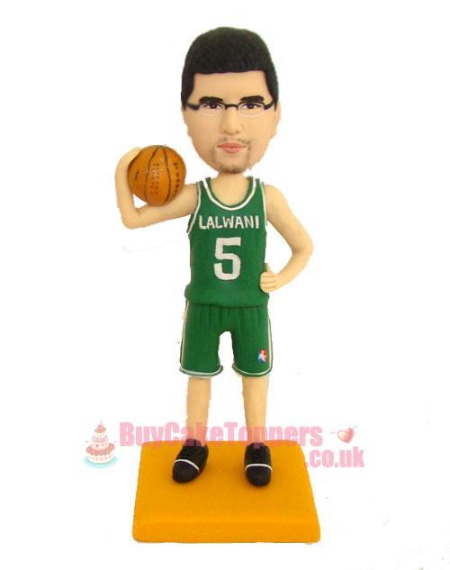 basketball player custom figurine