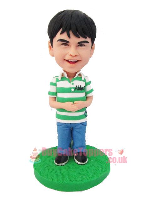 kids birthday cake topper figurine 