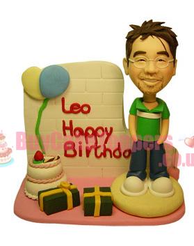 birthday cake topper figurine