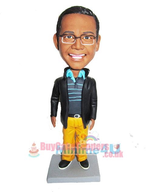 handsome daddy custom figurine