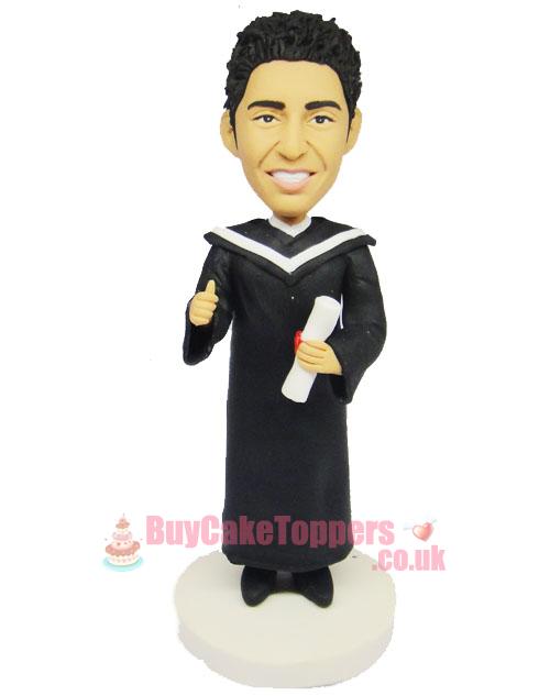 custom graduation figurine 