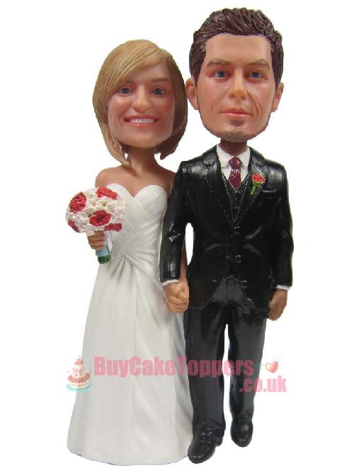 wedding couple cake topper 