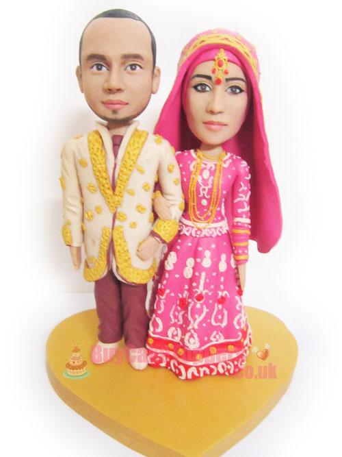 Asian India wedding cake topper Asian India wedding cake topper