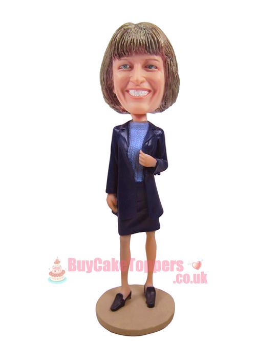 office lady figure template 