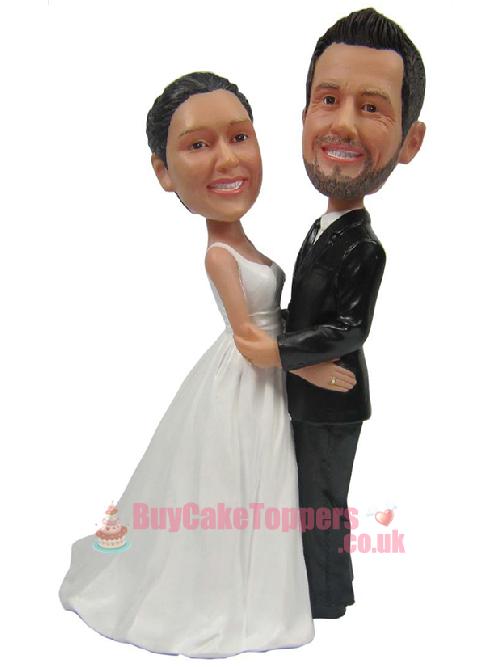 sweet couple wedding cake topper