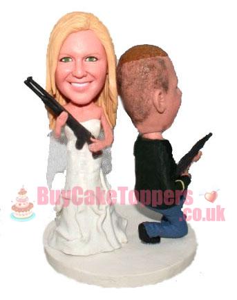 gangs custom wedding cake topper